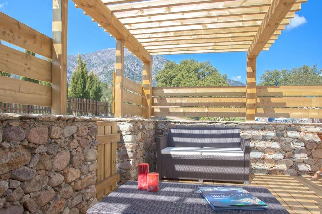 Le Capu Biancu-Location Avec Vue Proche Des Gorges De L Asco Entre Mer Et Montagne Moltifao Екстериор снимка