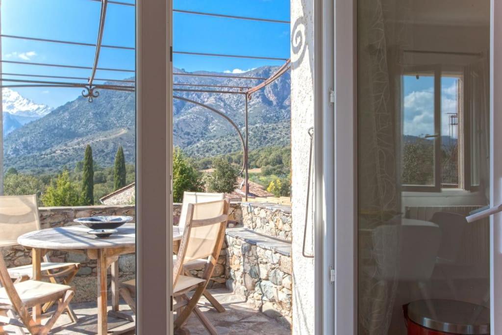 Le Capu Biancu-Location Avec Vue Proche Des Gorges De L Asco Entre Mer Et Montagne Moltifao Екстериор снимка
